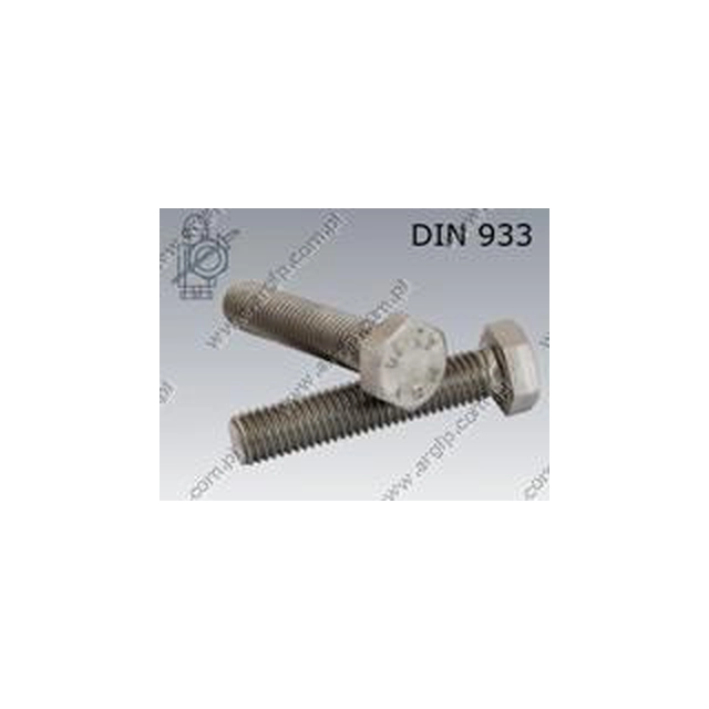 M 6×18-A2-70 DIN 933 screw