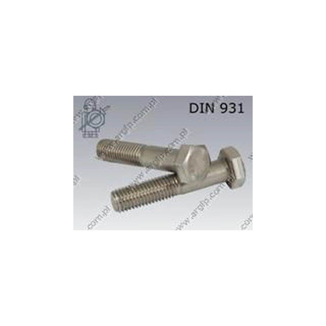 M 6×60-A4-80 DIN 931 screw