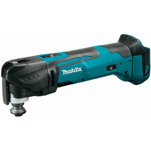 Macchina multifunzione cordless Makita DTM51Z vibrante 18 V | 6000 - 20000 1/min | 1,6° | Spazzola di carbone | Senza batteria e caricabatterie | In una scatola di cartone