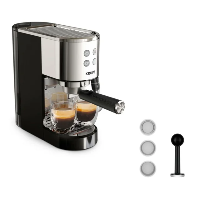 Macchina per caffè espresso Krups XP440C 1350 W Acciaio