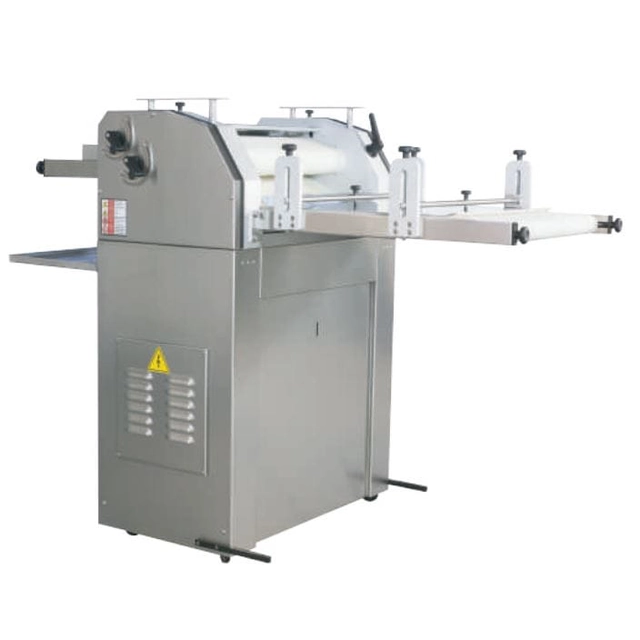 Machine à baguettes de boulangerie | croissants | dispositif pour produire des baguettes françaises | doigts | deux cylindres 50 cm | acier inoxydable | FRFI500