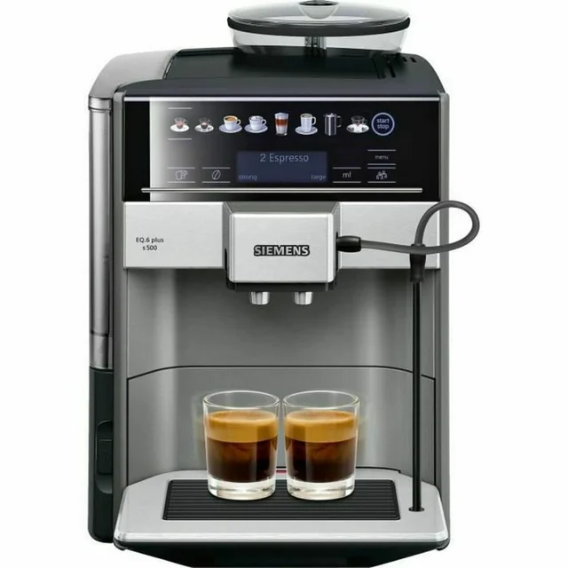 Machine à café super-automatique Siemens AG TE655203RW 1500 W Noir Gris Argent 1500 W 19 bar 300 g 1,7 L