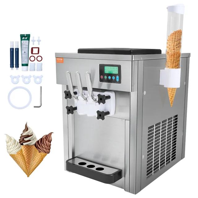 Machine à glace 3 saveurs