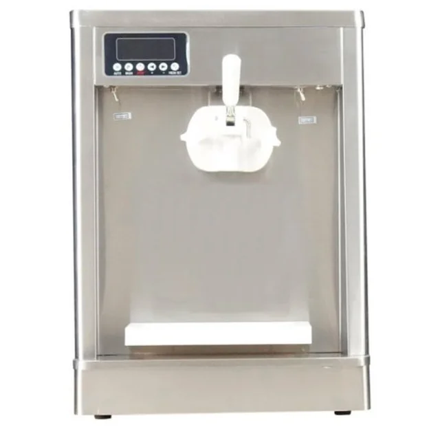 Machine à glace italienne RQM908S | 1 goût | réglable | refroidissement nocturne | pompe d'aération | 10 l Qualité Resto