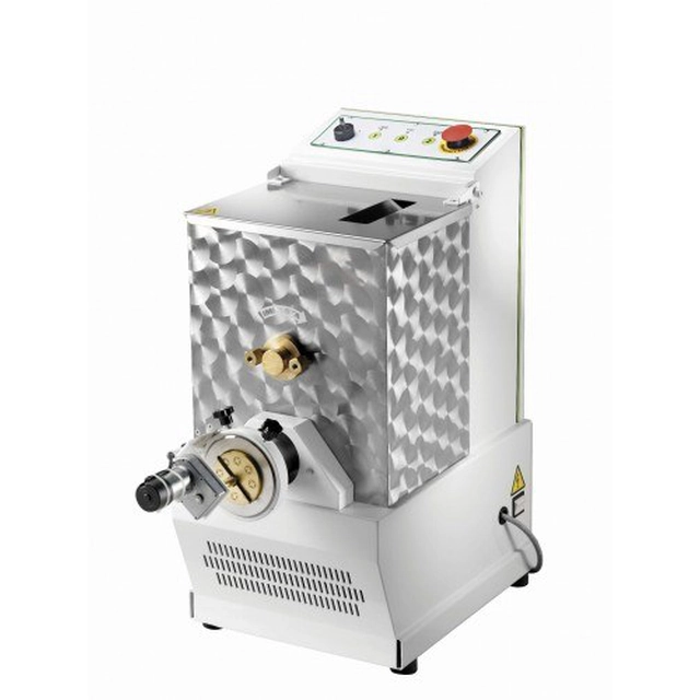 Machine à pâtes avec couteau | système de refroidissement | socle | 25 kg/h | entrée 8 kg de pâte | MPF8N Qualité Resto