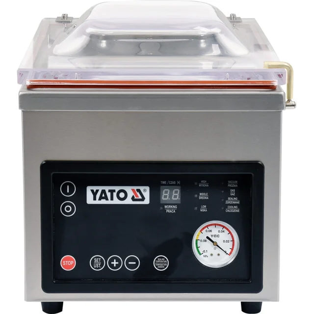 Machine d'emballage sous vide à cloche, bande 26cm YATO