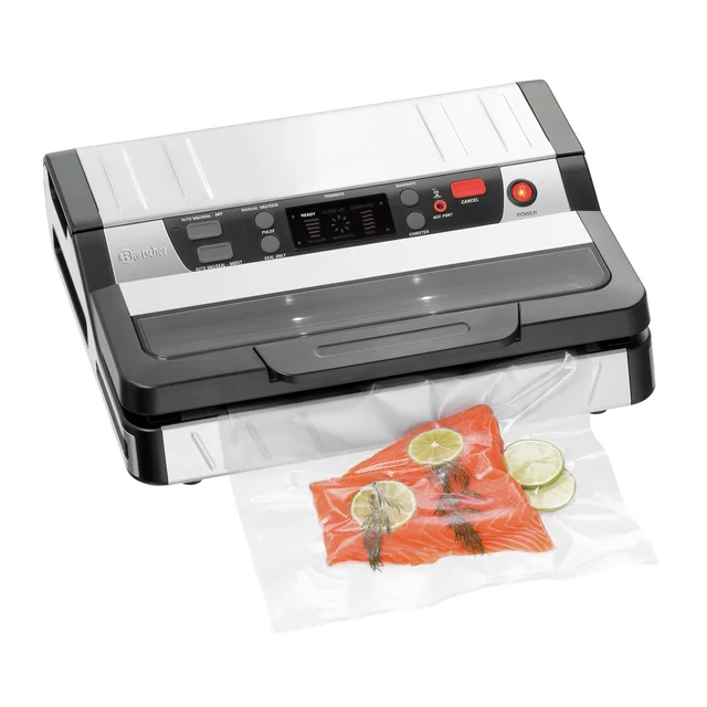 Machine d'emballage sous vide professionnelle 315mm couleur. argent/noir