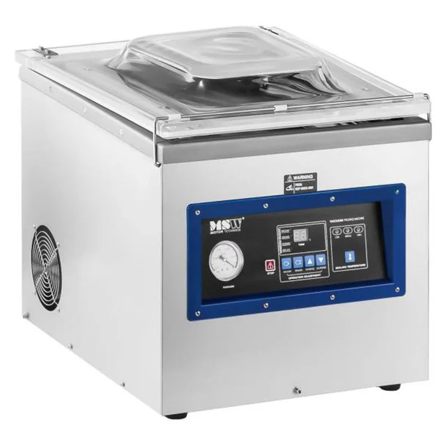 Machine sous vide à chambre pour sacs alimentaires 40cm 900W MSW VPM-900K