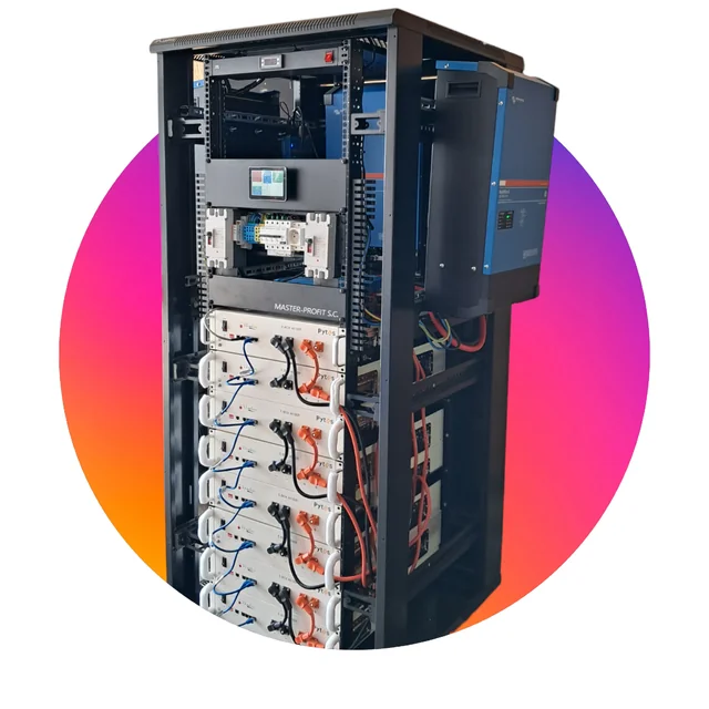 Magazyn Energii RACK ESS 24 kVA 20,48kWh ON/OFF-GRID VICTRON ENERGY - GOTOWE SYSTEM DLA FIRM