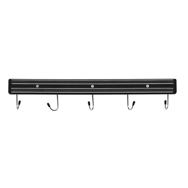 Magnetic strip with hooks, length 600 mm