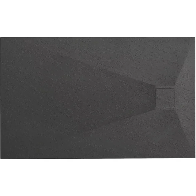 Magnum Black Duschwanne 80x100