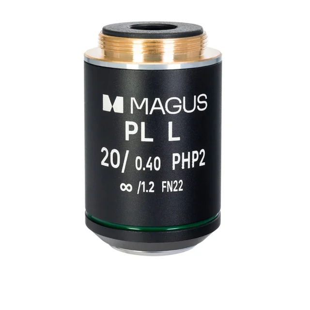 MAGUS lens 20HP 20х/0,40 Plan L phase PHP2 ∞/ 1,2 WD 8,0 mm