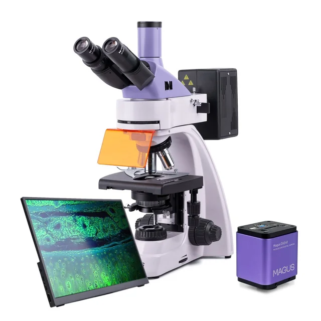 MAGUS Lum D400 LCD digital fluorescence microscope