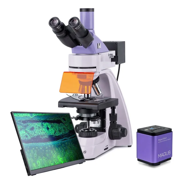 MAGUS Lum D400L LCD digitális fluoreszcens mikroszkóp