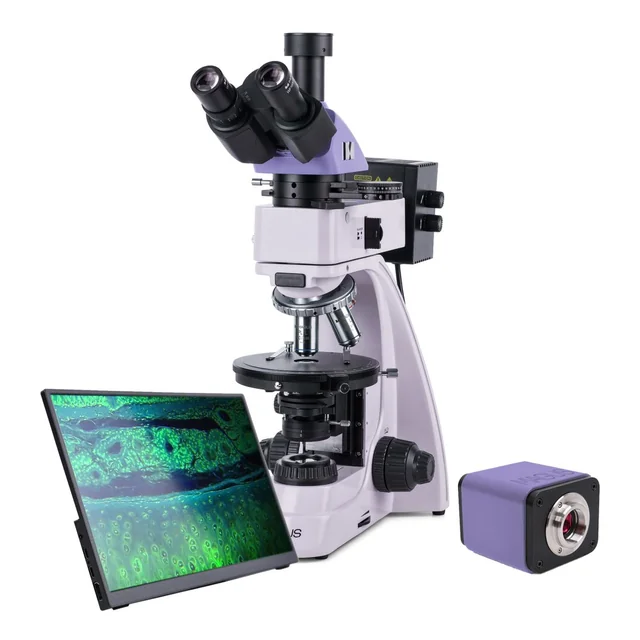 MAGUS Pol D850 LCD digitaalne polariseeriv mikroskoop