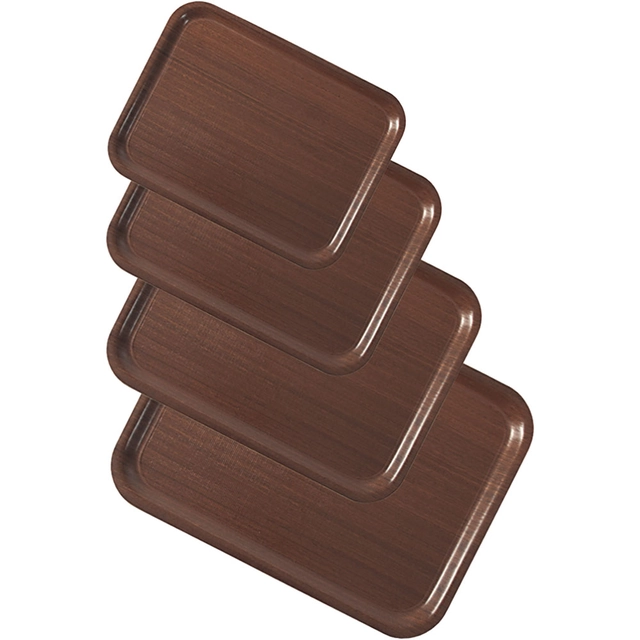 Mahogany waiter tray 500x360 mm