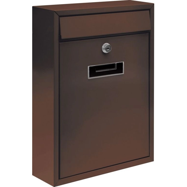 Mailbox - brown color