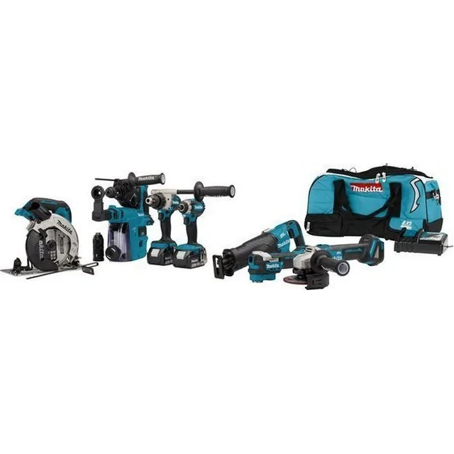 Makita 12-elementowy conjunto de herramientas eléctricas (M DLX7020TX1)