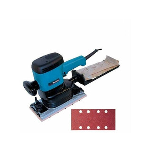 Makita 9046 electric vibration sander 280 x 115 mm | Vibration rate: 12000 1/min | In a cardboard box