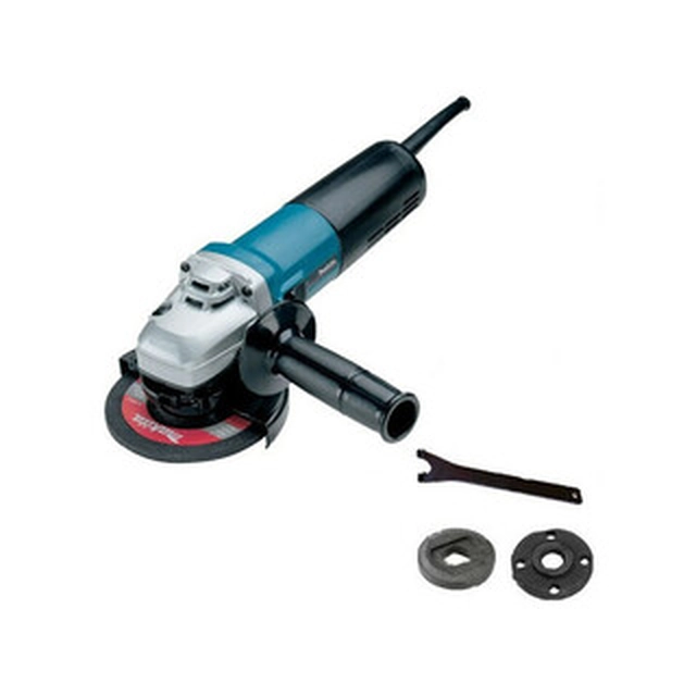 Makita 9565CLR electric angle grinder 125 mm | 2000 to 7800 RPM | 1400 W | In a cardboard box
