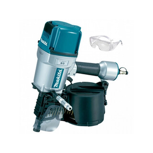 Makita AN960 cloueuse à tambour pneumatique 4,9 - 8,3 barre | 280 l/min | Longueur du clou : 55 - 100 mm