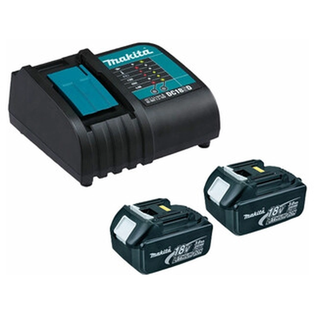 Makita BL1830 + DC18RC Akku- und Ladegerät-Set 18 V | 3 Ah