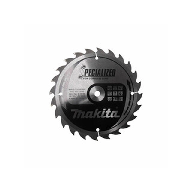 Makita circular saw blade 165 x 10 mm | number of teeth: 24 db | cutting width: 1,5 mm