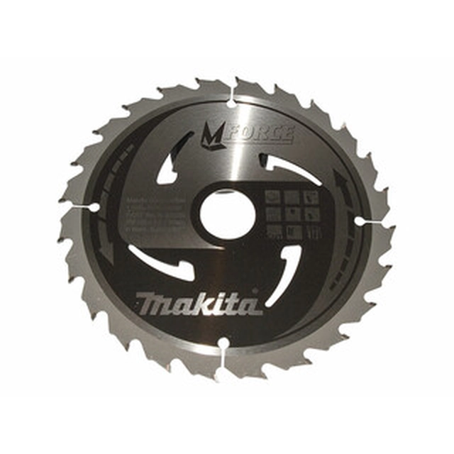 Makita circular saw blade 185 x 30 mm | number of teeth: 24 db | cutting width: 2 mm