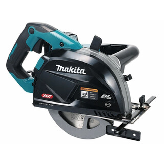 Makita CS002GZ акумулаторен металорежещ циркуляр 40 V | 185 mm | Дълбочина на рязане 67 mm | Карбон без четки | Без батерия и зарядно | В картонена кутия