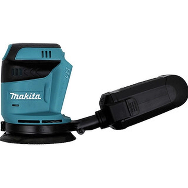 Makita DBO180Z cordless orbital sander 18 V | Carbon brush | Without battery and charger | In a cardboard box