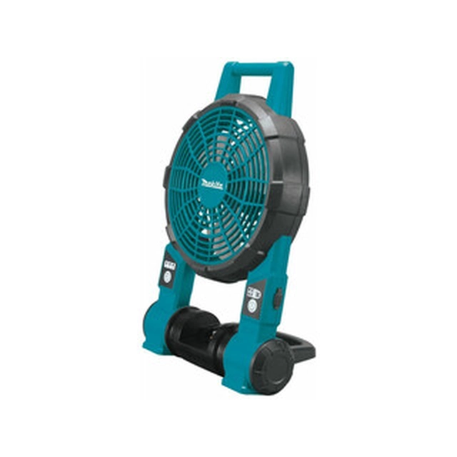 Makita DCF201Z akumulátorový ventilátor 14,4 V/18 V | Uhlíková kefa | Bez batérie a nabíjačky