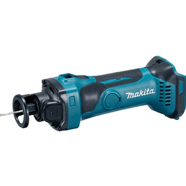 Makita DCO180Z cordless plasterboard cutter 18 V | 30000 RPM | 3,18 mm | Carbon brush | Without battery and charger | In a cardboard box