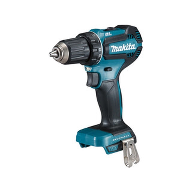 Makita DDF485Z akkus fúrócsavarozó tokmányos 18 V | 27 Nm/50 Nm | Szénkefementes | Akku és töltő nélkül | Kartondobozban