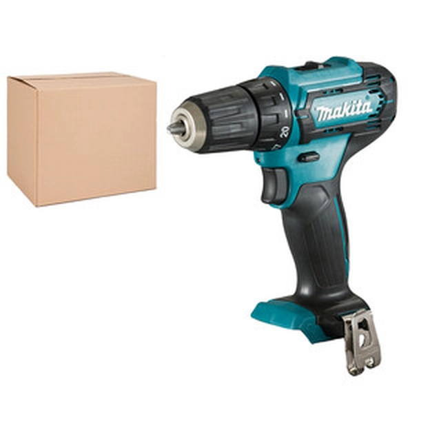 Makita DF333DZ accuboormachine met boorkop 10,8 V/12 V|14 Nm/30 Nm | Koolborstel | Zonder accu en oplader | Bulkverpakkingen