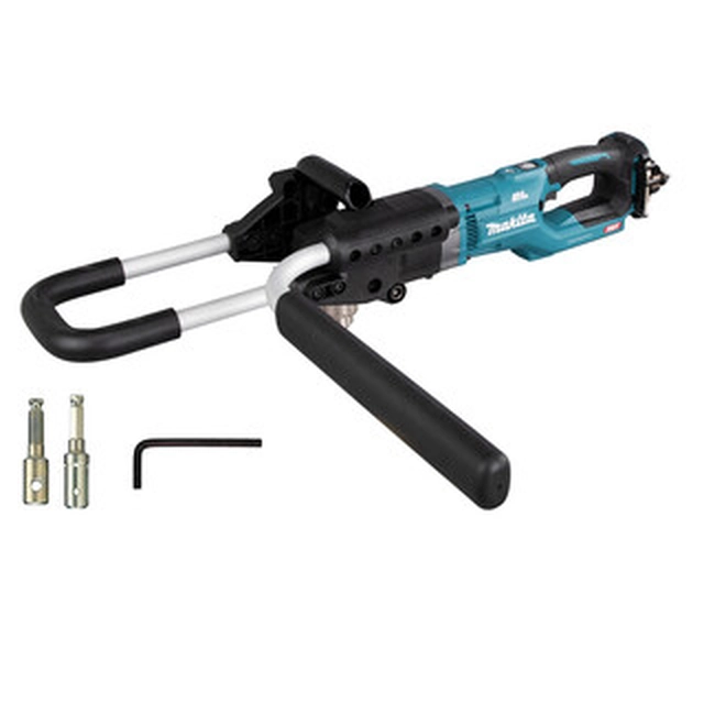 Makita DG001GZ08 cordless vertical earth drill 40 V | 200 mm | 0 - 400 RPM/0 - 1500 RPM | Carbon Brushless | Without battery and charger | In a cardboard box