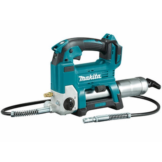 Makita DGP180Z cordless grease gun 18 V | 455 ml | 690 bar | Carbon brush | Without battery and charger | In a cardboard box