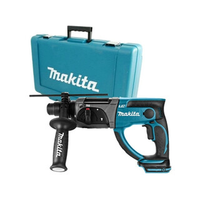 Makita DHR202ZK cordless hammer drill 18 V | 2 J | In concrete 20 mm | 3,2 kg | Carbon brush | Without battery and charger | In a suitcase