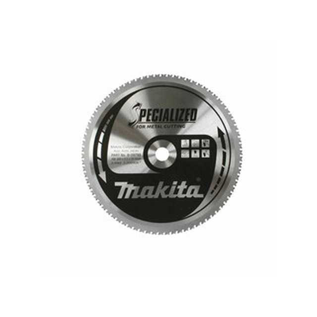 Makita diskinis pjūklas plienui - inox Dantų skaičius: 78 vnt | 305 x 25,4 x 2 mm