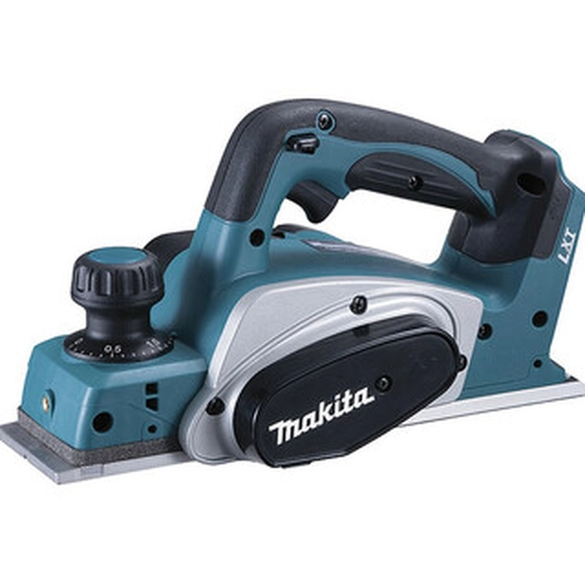 Makita DKP180Z Akku-Hobel 18 V | 82 mm | Kohlebürste | Ohne Akku und Ladegerät | Im Karton