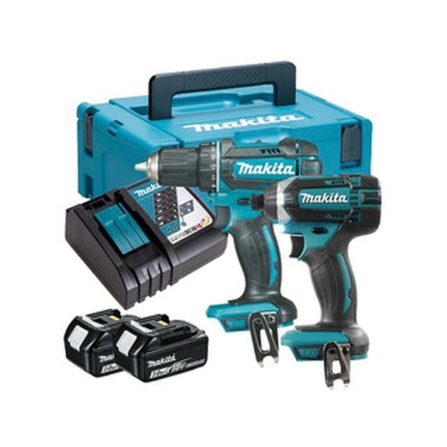 Makita DLX2127JX5 akkus szett