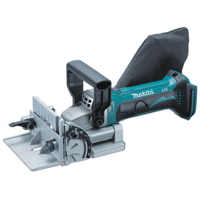 Makita DPJ180Z akutoitega höövelveski 18 V | Marási m. 20 mm | Süsinikhari | Ilma aku ja laadijata | Pappkarbis