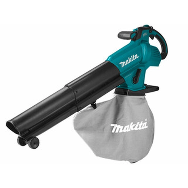 Makita DUB187Z akkupuhallin-imuri 18 V | 252 m³/h | 64 m/s | Hiiliharjaton | Ilman akkua ja laturia