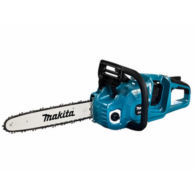 Makita DUC353Z akumulatora motorzāģis 2 x 18 V | 350 mm | Oglekļa brushless | Bez akumulatora un lādētāja | Kartona kastē