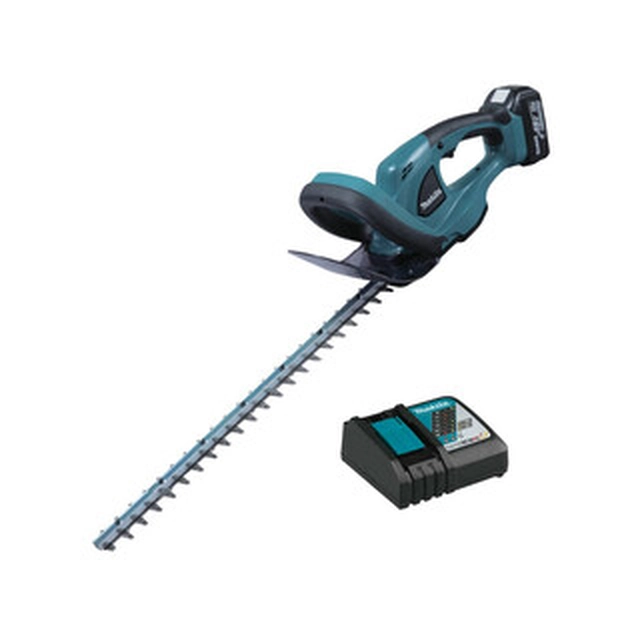 Makita DUH523RF Akku-Heckenschere 18 V | 520 mm | Kohlebürste | 1 x 3 Ah Akku + Ladegerät