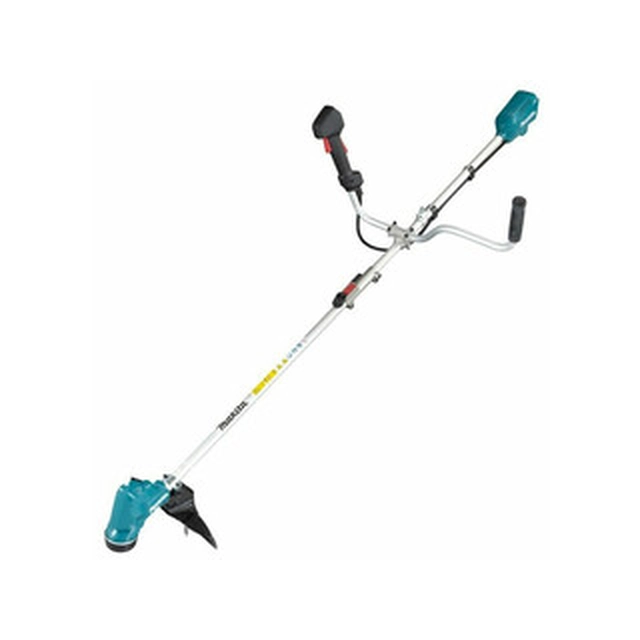 Makita DUR191UZX3 akumulatora zāles pļāvējs 18 V | 300 mm | Oglekļa brushless | Bez akumulatora un lādētāja