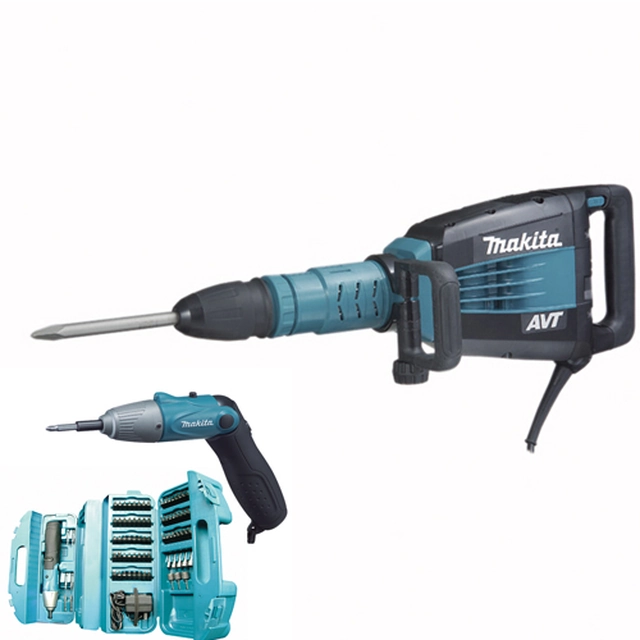 Makita elektrinių įrankių rinkinys 6-elementowy (HM1214C)