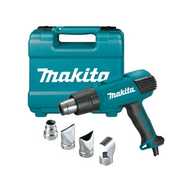 Makita HG6530VK електрически ръчен топлинен вентилатор 50 - 650 °C | 0,55 m³/min | 2000 W | В куфар