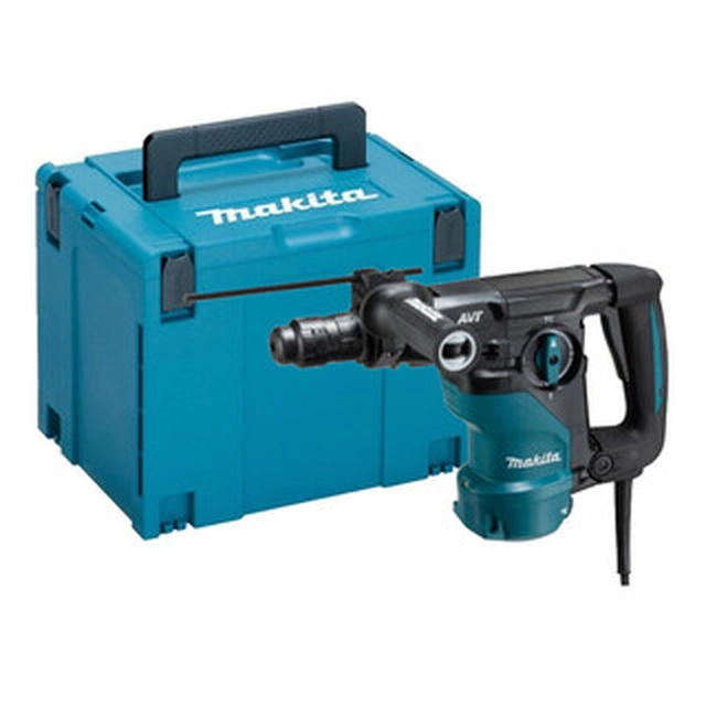 Makita HR3012FCWJ elektrisk hammarborr 230 V | 1050 W | 3,9 J | I betong 30 mm | 4,7 kg | i MakPac