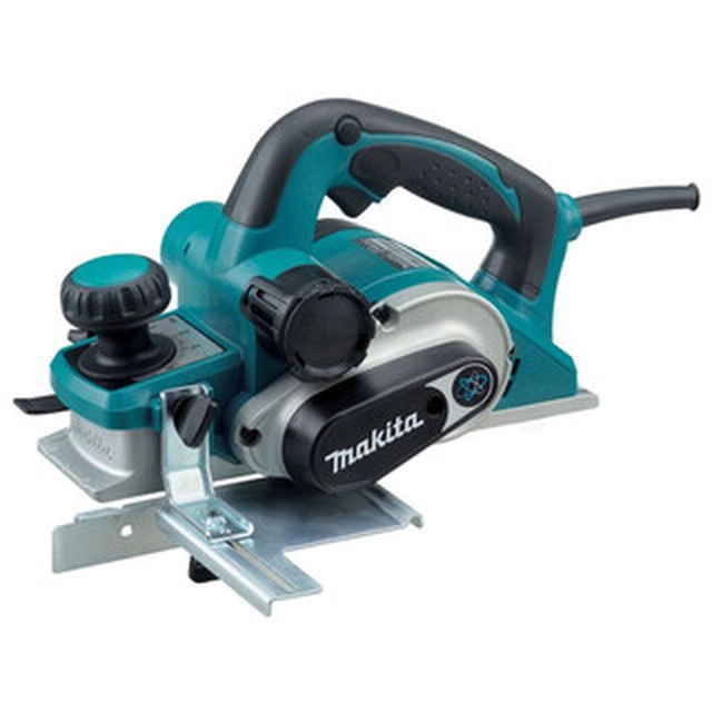 Makita KP0810C cepilladora eléctrica 230 V | 1050 W | Ancho 82 mm | Profundidad 0 - 4 mm | En una caja de cartón