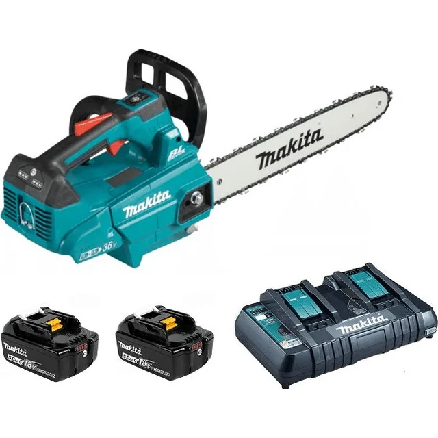 Makita moottorisaha DUC356PT2B 2 x 18 V 35 cm